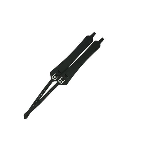 Kožené třmenové řemeny Norton Comfort, černé - vel. M Třmenové řemeny Norton Comfort, černé, vel. M