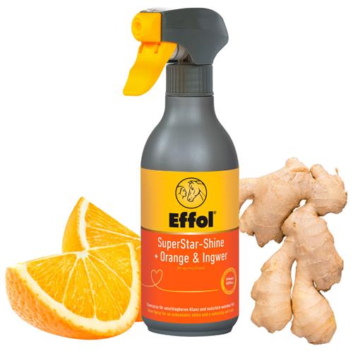 Lesk na hřívu a ocas Effol Super Star Shine Orange, 750 ml Lesk na hřívu a ocas Effol Super Star Shine Orange, 750 ml