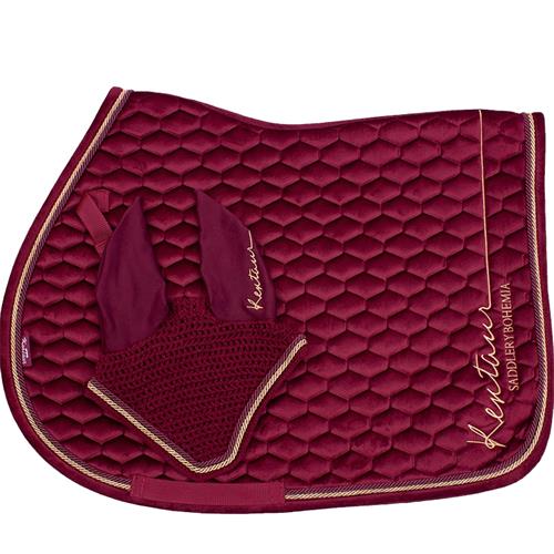 Set dečka + čabraka, Samet Rose Gold, VS - bordó Set dečka + čabraka, Samet Rose Gold, bordó, VS