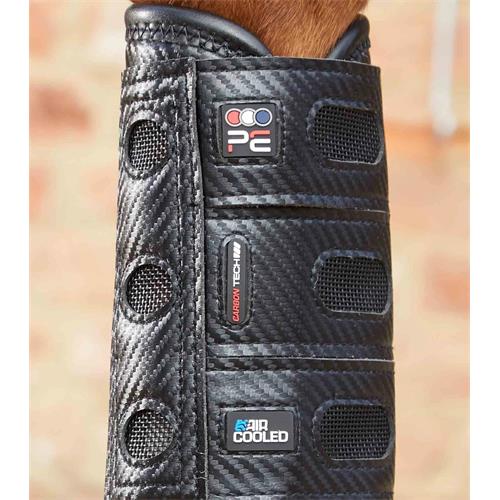 Přední krosové chrániče Premier Equine Carbon Air-Tech, černé - vel. M Přední krosové chrániče Premier Equine Carbon Air-Tech