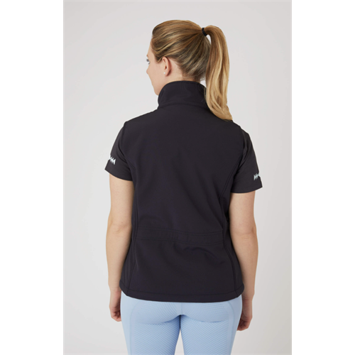 Dámská jezdecká vesta Horze Trisha, tmavě modrá - vel. 38 Vesta dámská Horze Trisha softshell, modrá, 38
