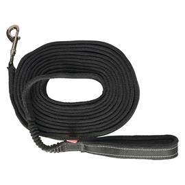 Lonž elastická Imperial, 6 m, černá