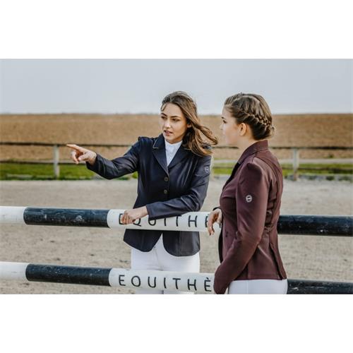 Dámské  jezdecké sako Equitheme Oliva, vínové - vel. 40 Sako dámské Equitheme Oliva, vínové, 40