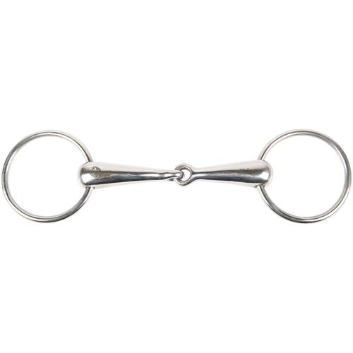 Udidlo stihlo, nerez,  1 x lomené - 12,5 cm Udidlo pro koně - stihlo, vel. 12,5 cm