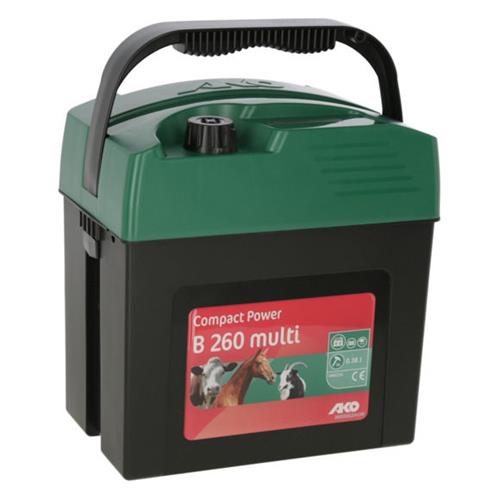 Zdroj pro elektrický ohradník AKO Compact Power B 260 multi, kombinovaný, 0,26 J