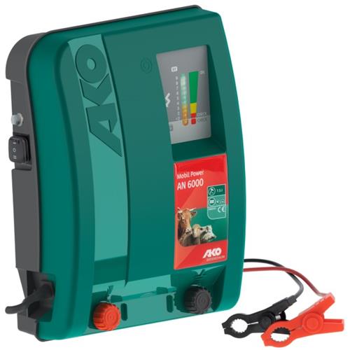 Zdroj pro elektrický ohradník AKO Mobil Power AN 6000, kombinovaný, 5 J