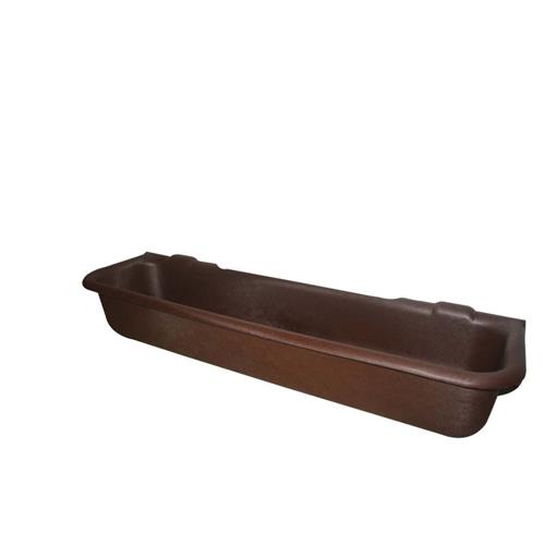 Závěsný krmný žlab OK plast, pro koně, skot a ovce 160cm, 120 ltr. Závěsný krmný žlab OK plast, pro koně, skot a ovce 160cm, 120 ltr.