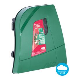 Zdroj pro elektrický ohradník AKO DUO-Power X 1600 smart GPS, kombinovaný, 1,6 J