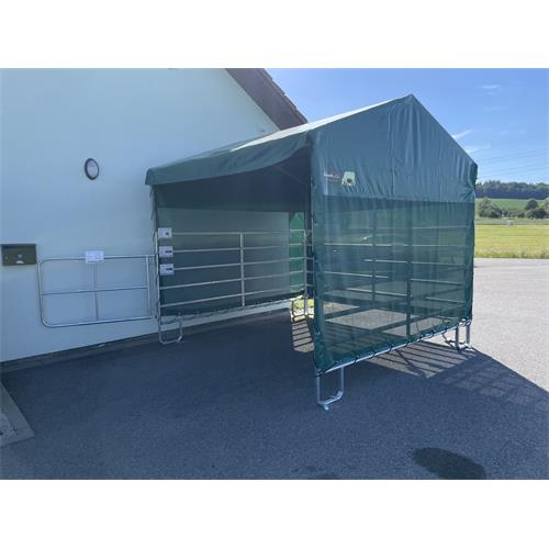 Mobilní přístřešek STANDARD 3 x 3 m (bez ohradních panelů) Mobilní přístřešek STANDARD 3 x 3 m (bez ohradních panelů)