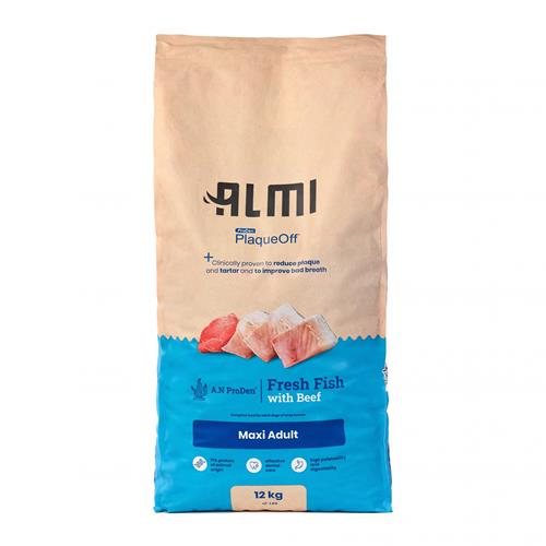 ALMI dog Adult Maxi 12 kg Granule ALMI pes Maxi Adult, Fresh Fish&Beef, 12 kg