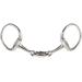 Udidlo oliva, nerez,  2 x lomené - 13,5 cm Udidlo oliva, 2x lomenné, vel. 13,5 cm