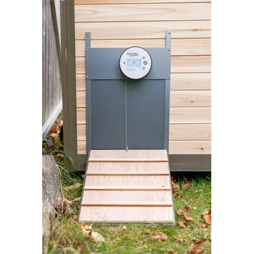 Automatické otevírání a zavírání kurníku Kerbl Duo Pro s dvířky Automat pro otevírání kurníku Kerbl Duo Plus s dvířky
