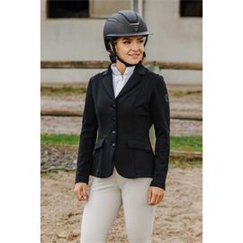 Dámské jezdecké sako Equitheme Stockholm S/S 2025, černé