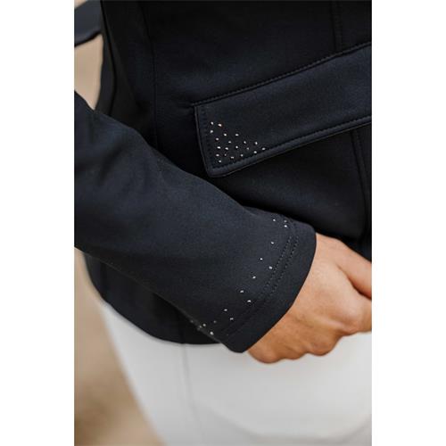 Dámské jezdecké sako Equitheme Stockholm S/S 2025, černé - vel. 38 Sako dámské Equithéme Stockholm SS 2025, černé, vel. 38