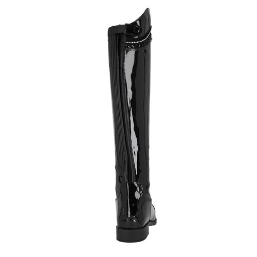 Jezdecké boty QHP Lamira, černé - vel. 39 Boty jezdecké QHP Lamira, černé, vel. 39