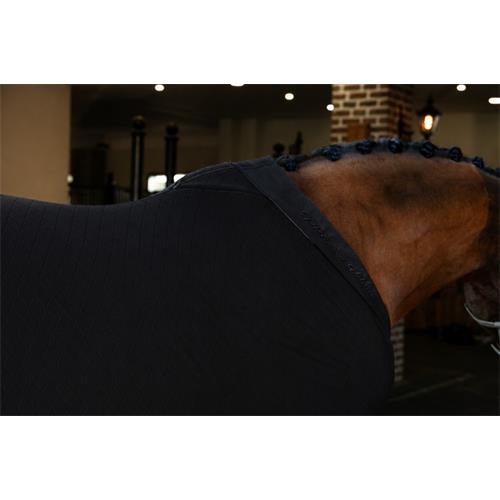 Odpocovací deka Eskadron Aerial Jersey Platinum 25, černá - vel. XL/155 Odpocovací deka Eskadron Aerial Jersey Platinum 2025, černá, vel. XL/155