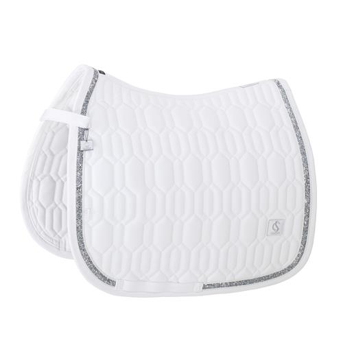 Drezurní dečka Eskadron Softshell Jewel, Classic Sports, SS 26, DR - bílá Drezurní dečka Eskadron Softshell Jewel, Classic Sports, bílá, DR, SS 26