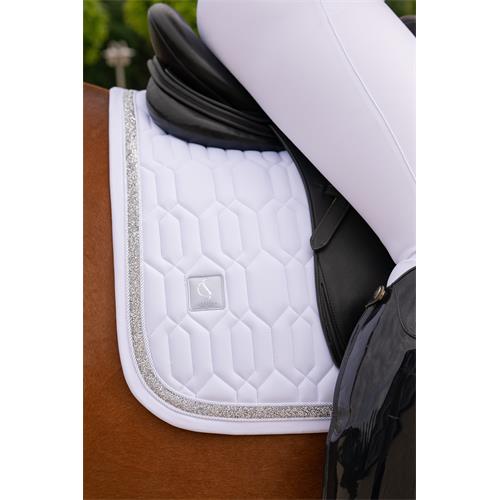 Drezurní dečka Eskadron Softshell Jewel, Classic Sports, SS 26, DR - bílá Drezurní dečka Eskadron Softshell Jewel, Classic Sports, bílá, DR, SS 26