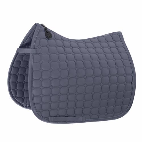 Drezurní dečka Eskadron Cotton Platinum SS 26, DR - šedo-modrá Drezurní podsedlová dečka Eskadron Cotton Platinum 26, šedo-modrá, DR