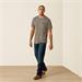 Pánské pracovní triko Ariat Paintriot, šedé - vel. XL Tričko pracovní pánské Ariat Paintriot, šedé, vel. XL