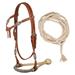 Bosal set Rawhide s Mecate otěžemi Pool's, světlý Bosal set Rawhide s Mecate otěžemi Pool's, světlý