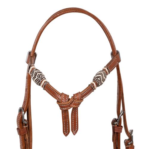 Bosal set Rawhide s Mecate otěžemi Pool's, světlý Bosal set Rawhide s Mecate otěžemi Pool's, světlý