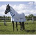 Deka proti hmyzu s krkem Riding World Combo, bílá - vel. 125 cm Deka síťovaná s krkem RW, bílá, vel. 125 cm