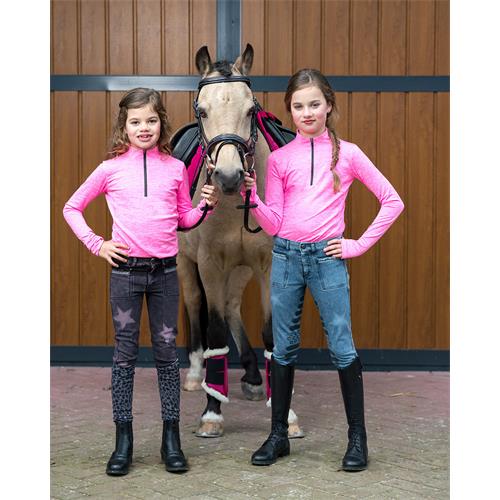 Dětské rajtky QHP Rosanne, denimové - vel. 176 Rajtky dětské QHP Rosanne, denimové, vel. 176