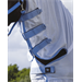 Deka proti hmyzu s krkem Riding World Combo, bílá - vel. 145 cm Deka síťovaná s krkem RW, bílá, vel. 145 cm