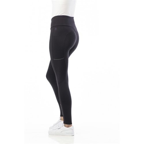 Dětské jezdecké leginy Equitheme Lyly, černé - 10 let Leginy dětské Equitheme Lyly, černé, 10 let