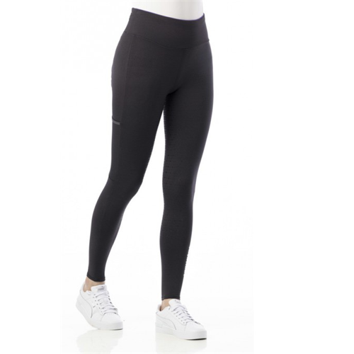 Dětské jezdecké leginy Equitheme Lyly, černé - 10 let Leginy dětské Equitheme Lyly, černé, 10 let