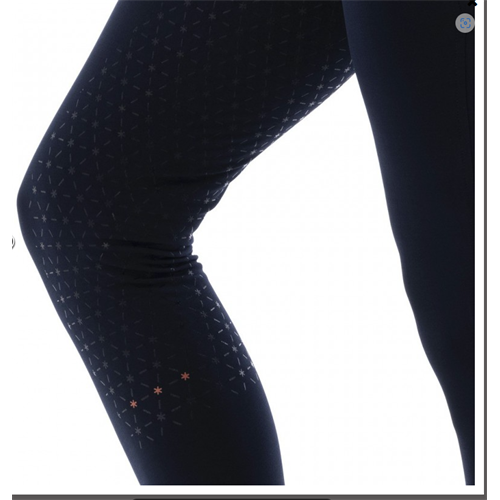 Dětské jezdecké leginy Equitheme Lyly, černé - 10 let Leginy dětské Equitheme Lyly, černé, 10 let