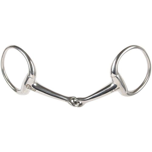 Udidlo oliva, nerez, ostřejší, 1 x lomené - 14,5 cm Udidlo oliva, ostřejší, vel. 14,5 cm