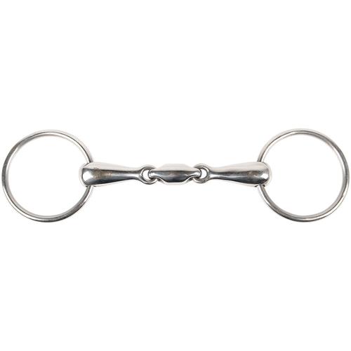 Udidlo stihlo, nerez, silnější, 2 x lomené - 12,5 cm Udidlo stihlo, 2 x lomené, silnější, vel. 12,5 cm