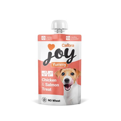 Calibra Joy Dog Yummy Chicken & Salmon Treat, 100 g Pochoutka Calibra Joy Dog Yummy Chicken & Salmon Treat, 100 g