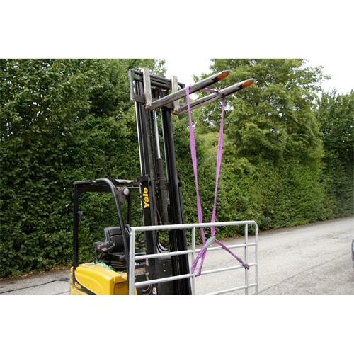 Kruhový vázací popruh , fialový, 1000 kg, 2 m Kruhový vázací popruh , fialový, 1000 kg, 2 m