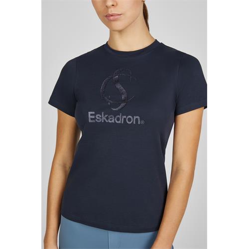 Dámské triko Eskadron Classic Sports 2025, modré - vel. S Triko dámské Eskadron Classic Sports S/S 25, tm. modré, vel. S
