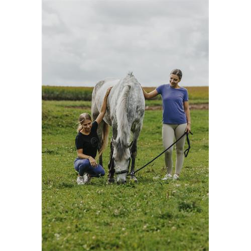 Dámské triko Equithéme S/S 2025 Rosalie, černé - vel. XL Triko dámské Equithéme Rosalie SS 2025, černé, vel. XL
