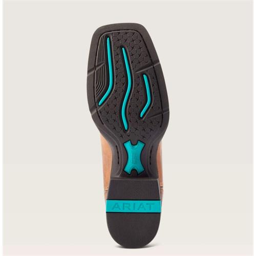 Westernové boty Ariat Round Up Zip, hnědé - vel. 40 Westernové boty Ariat Round Up Zip, vel. 40