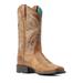 Westernové boty Ariat Round Up Zip, hnědé - vel. 40 Westernové boty Ariat Round Up Zip, vel. 40