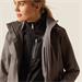 Dámská nepromokavá bunda Ariat Coastal AW 26, šedá - vel. M Bunda nepromokavá Ariat Coastal, tm. šedá, vel. M