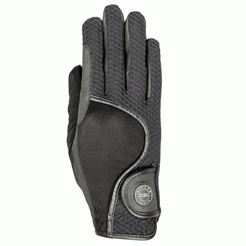 Jezdecké rukavice RSL London, černé - vel. XL Rukavice jezdecké RSL London, černé, vel. XL