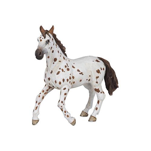 Koník plastový Papo Apallosa, strakatý, hnědý Koník plastový Papo Apallosa, strakatý, hnědý