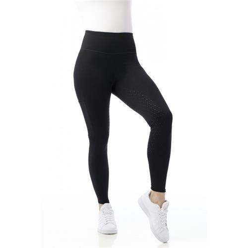 Dětské jezdecké leginy Equitheme Lyly, černé - 8 let