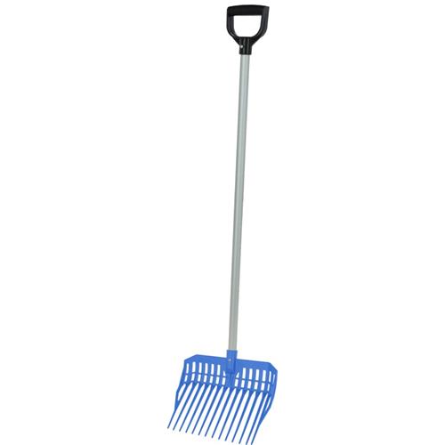 Vidle mistovací EcoFork Mini pro děti s násadou, modré, 113 cm