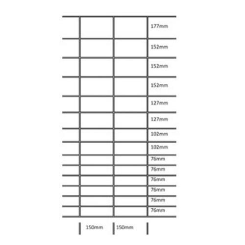 Uzlové pletivo Titan s okem 15 cm, délka 100 m - 155 cm - 15 drátů Uzlové pletivo Titan, pozinkované, oko 15 cm, 15 řad, výška 155 cm, 100 m