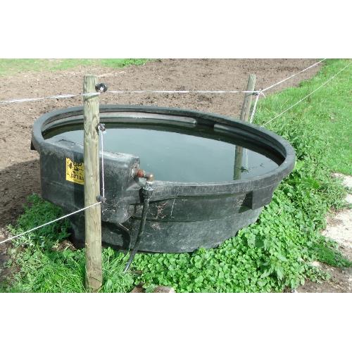 Napájecí žlaby s ventilem, kruhové - 1125 l Napájecí žlab s ventilem, 1125 l, kruhový