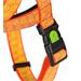 Postroj na psa, reflexní, oranžový - 65-85 cm/ 20 mm Postroj pro psy, nylonový, reflexní, oranžový, 65 - 85 cm