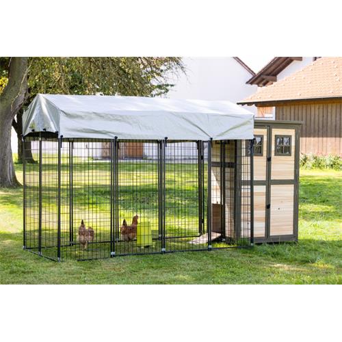 Výběh venkovní pro slepice 243×127×184 cm Výběh venkovní pro slepice 243×127×184 cm