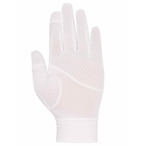 Jezdecké rukavice HV Polo Suzy, bílé - vel. S/M Rukavice HV Polo Suzy, bílé, S/M